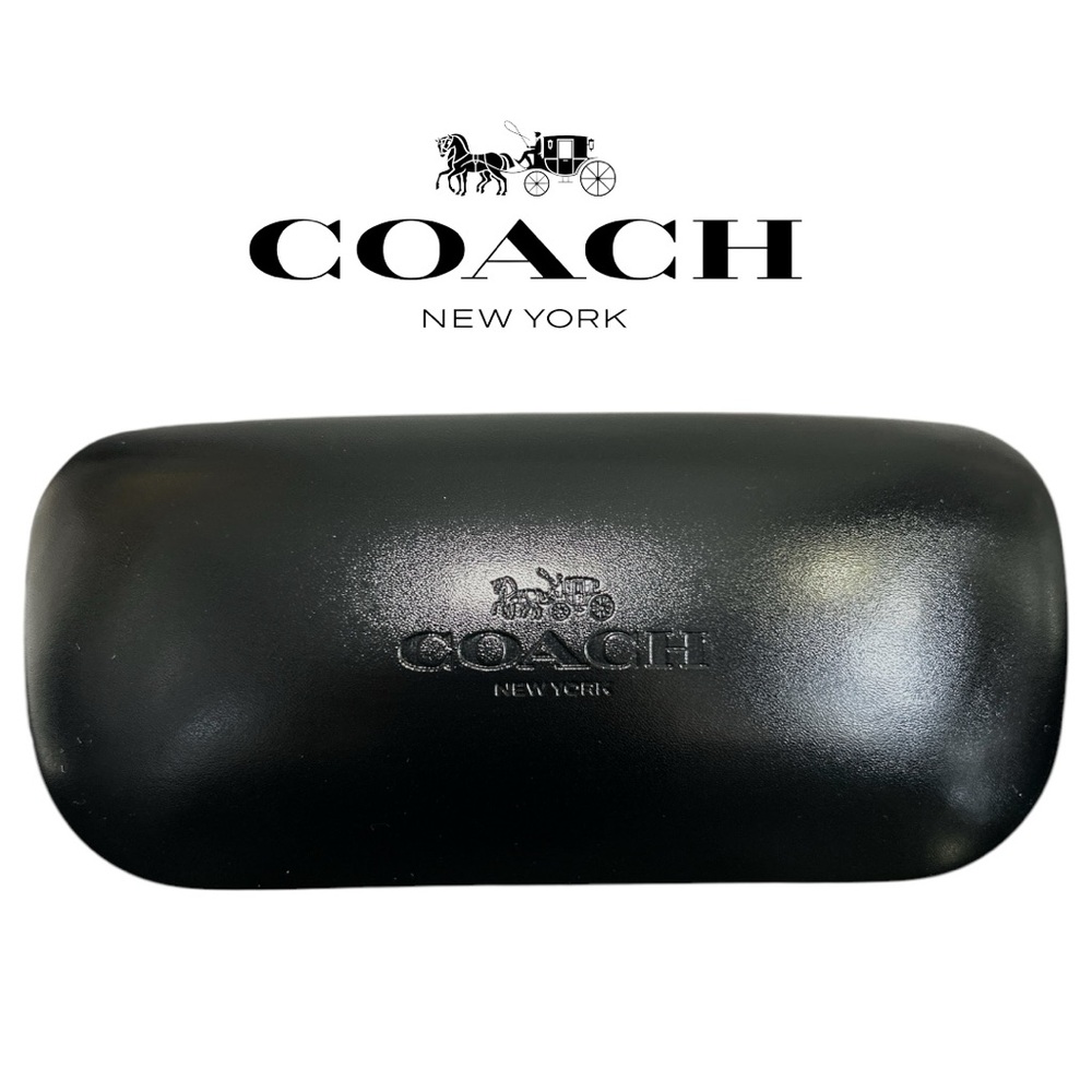 Coach Black Leather‎ Eyeglass Case